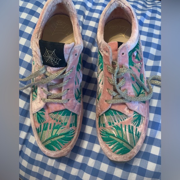 Charlotte Olympia palm leaf & Flamingo Size 36 - Picture 2 of 16